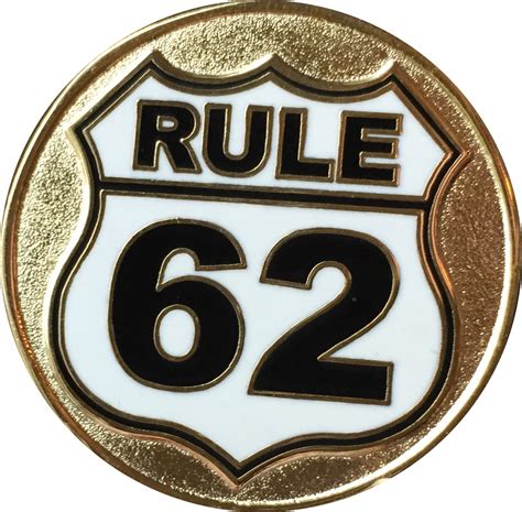 Gold Plated Rule 62 Color Dont Take Yourself Too Damn Serious Aa Chip Recoverychip