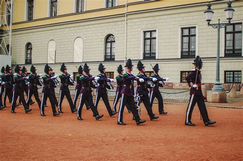 Visit The Changing Of The Guard At Oslo Palace In Norway
