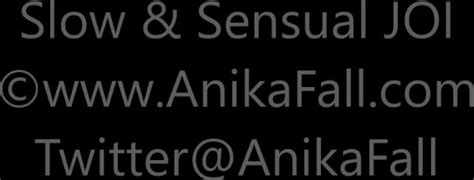 Anika Fall Slow And Sensual Joi Xxx Video