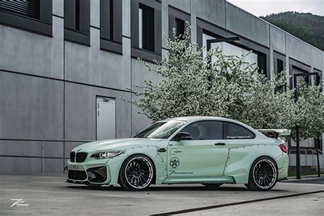 Z Performance Bmw M2 Gets Widebody Kit And Super Deep Concave Wheels