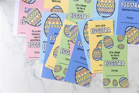 Eggstra Special Easter Printable Cards The Super Mom Life