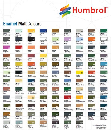 Humbrol 9 X Enamel Model Paint 14ml Choose Your Colours Model