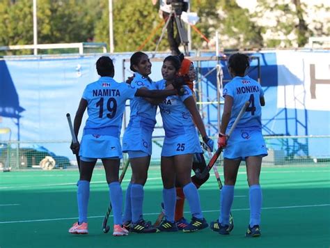 Cwg 2018 Indias Womens Hockey Team Enters Semis Commonwealth Games