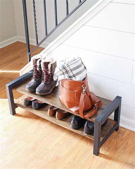 Shoe racks are an ideal woodworking project for several reasons. 23 Brilliant And Creative DIY Shoe Rack Ideas On A Budget ...