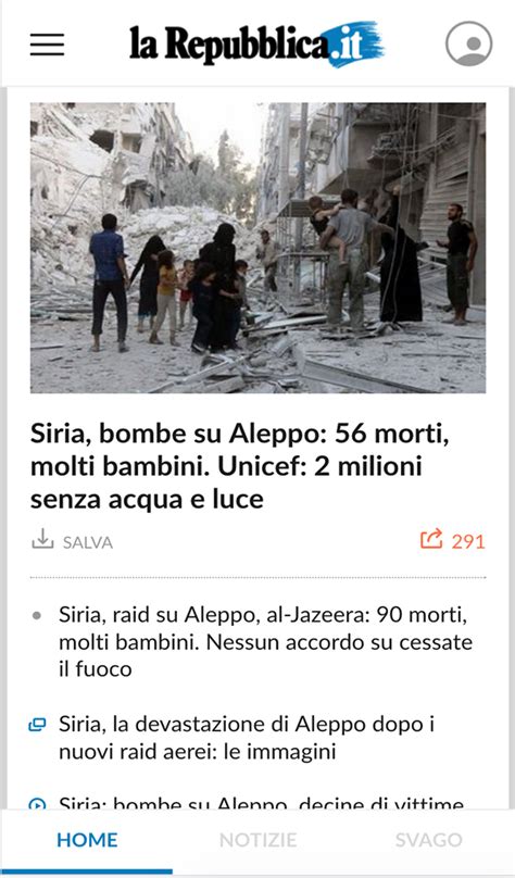La Repubblica It News In Tempo Reale Appstore For Android