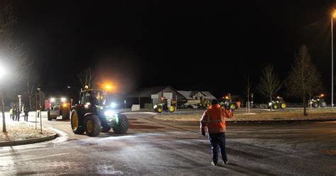 Landwirte auf den Straßen im Landkreis Cham