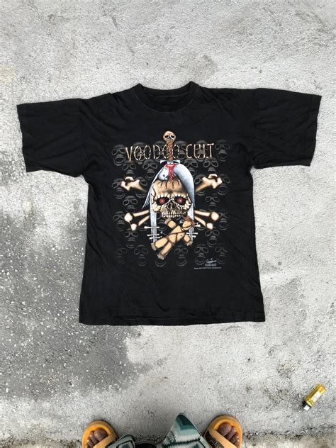 Band Tees Vintage Voodoo Cult 90s Rock Metal T Shirt Grailed