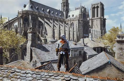 En hommage à Notre Dame Ubisoft offre Assassin s Creed Unity un jeu