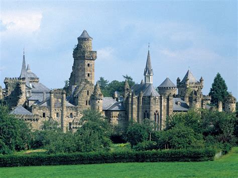 Löwenburg Castle Kassel Germany It Was Artificially Ruined After