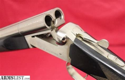 Armslist For Sale Trade Deluxe Nickel Plated Stoeger Ga Coach Gun