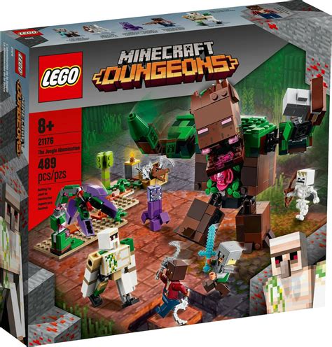 Lego Minecraft The Jungle Abomination για 8 ετών 21176 Skroutzgr
