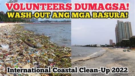 Manila Bay Dolomite Beach Dinagsa Ng Volunteers Basura Nawash Out
