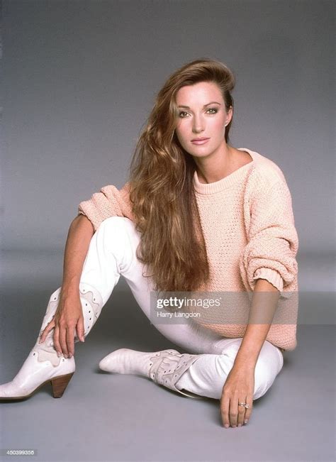 Actress Jane Seymour Poses For A Portrait In 1985 In Los Angeles