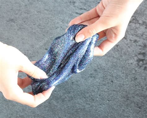 How To Make Galaxy Slime Easy Recipe With And Without Borax How To Slime