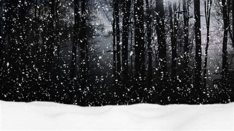 Dark With Snow Wallpapers Wallpaper Cave