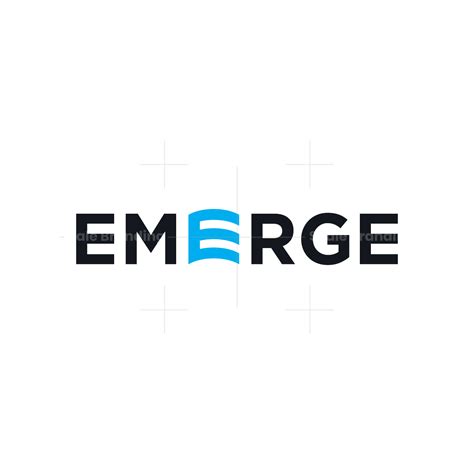 Stylish Emerge Logo Логотип