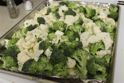 Fantastical Sharing Of Recipes Roasted Broccoli And Cauliflower