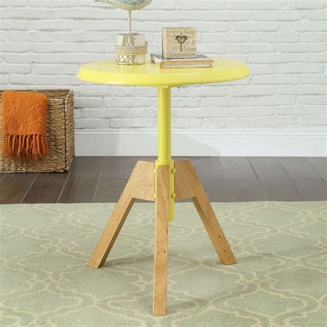 Lumina End Table Yellow By Acme Furniture Furniturepick