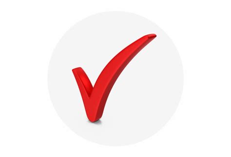 Free Red Check Mark Transparent Download Free Red Check Mark