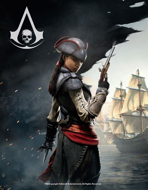 The Assassin Assassins Creed Black Flag Female Assassin Black