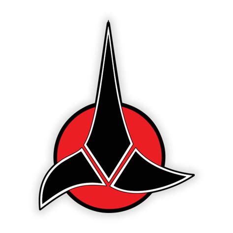 Star Trek Klingon Logo Sticker Popahead