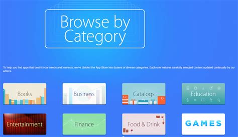 Apple Introduces New Browse By Category Collection In App Store Mac