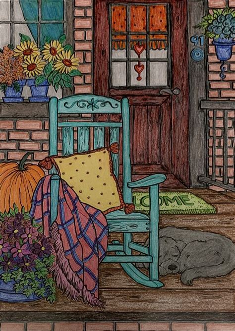 Coloring book pages designed to inspire creativity! Creative Haven: Country Farm Scenes Coloring Book by ...