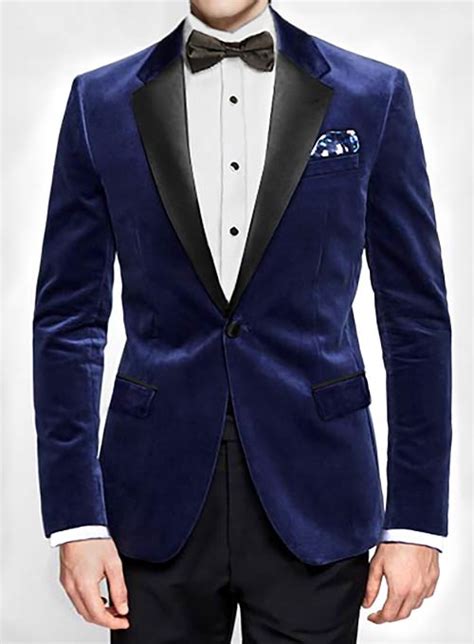 Velvet Tuxedo Jacket Made To Measure Custom Jeans For Men And Women