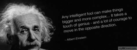Albert Einstein Quote Facebook Covers Myfbcovers