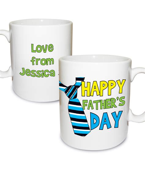 25 personalized father's day gifts that can be tailored to your dad or grandpa. Personalised Happy Father's Day Tie Mug - Just for Gifts