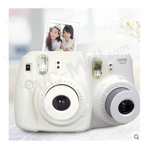 Stylish Fujifilm Instax Mini 8 Instant Film Camera White At Tvc Mall