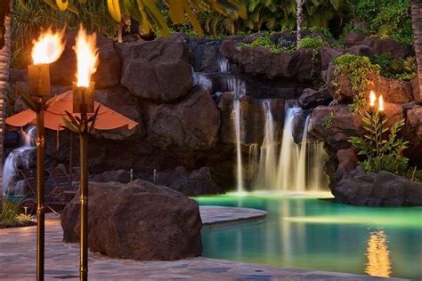 Amazing Waterfall With Cave Dream Pools Backyard Pool