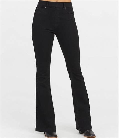 Spanx Flare Pull On High Rise Stretch Jeans Dillards
