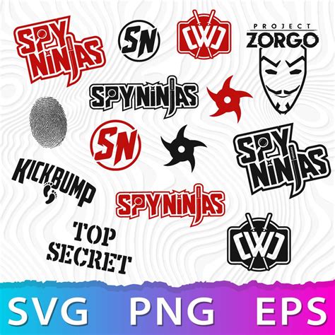 Ninja Logo Raster Graphics Top Secret Spy Digital Image School Age