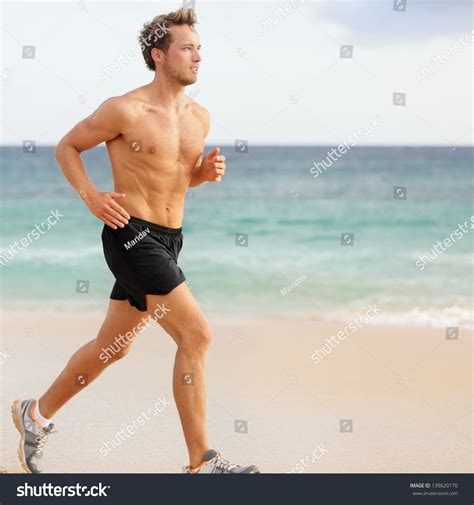 Fitness Sports Runner Man Jogging On Stock Photo 139620170 Shutterstock