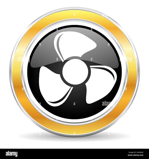 Fan Icon Stock Photo Alamy