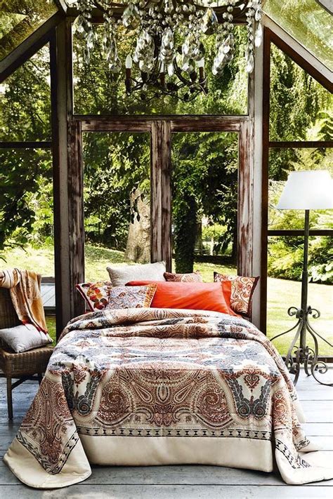 Interior Design Love The Bed Almost Outdoors Bring The