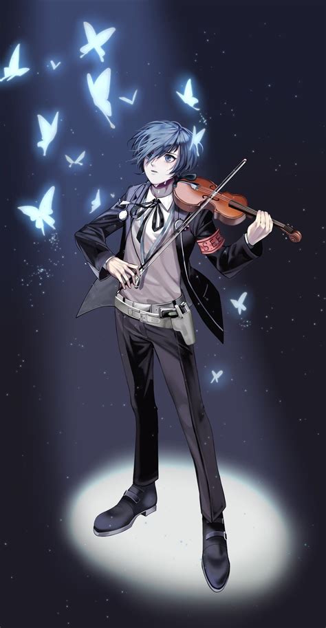 Pin By Avarin On просто In 2020 Cool Anime Guys Anime Guys Violin Art