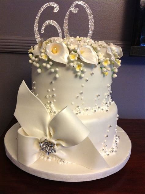 diamond wedding anniversary cake diamond wedding cakes anniversary cake designs 60th