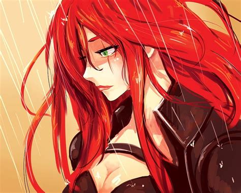 Aggregate Anime Red Hair Girl In Duhocakina