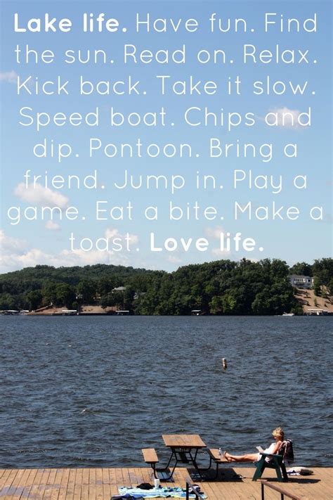 Quotes Going To The Lake Quotesgram