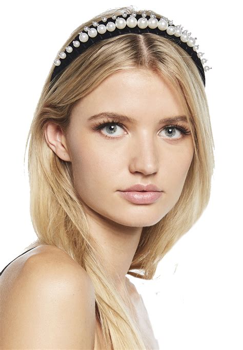 Double Pearl Headband Ladies Accessories And Hats And Hair Bardot