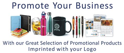 Promote Your Business We Have A Great Selection Of Custom Promotional