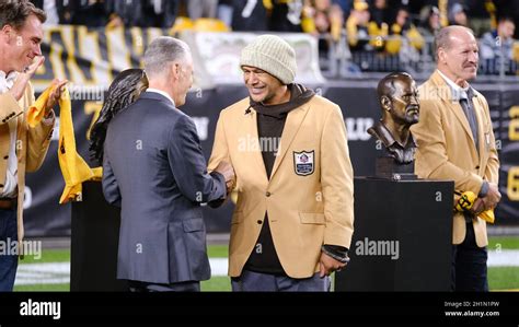 Pittsburgh PA USA 17th Oct 2021 Troy Polamalu Hall Of Famer