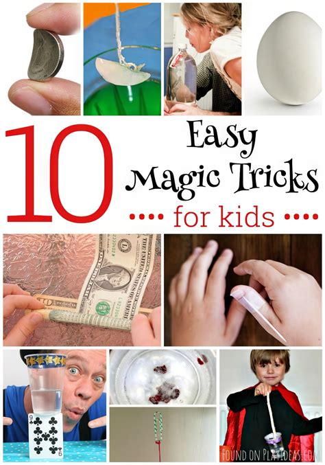 10 Easy Magic Tricks For Kids