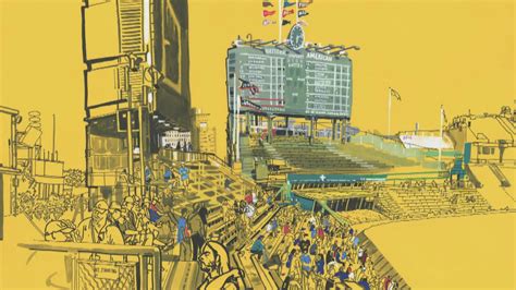 Cubs Ian Happ Works With Artist To Capture Wrigley Field Chicago