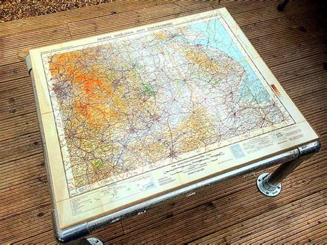 Save now with 5% off lane solid white and dark walnut drawer coffee table. Easy DIY coffee table: Map design. How to build your own ...