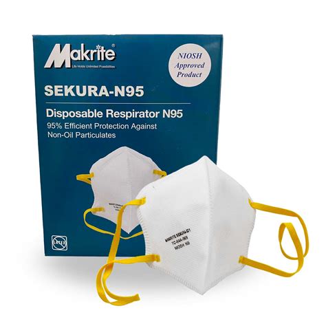 Makrite N Mask Niosh Fda Approved Respirator Box Of