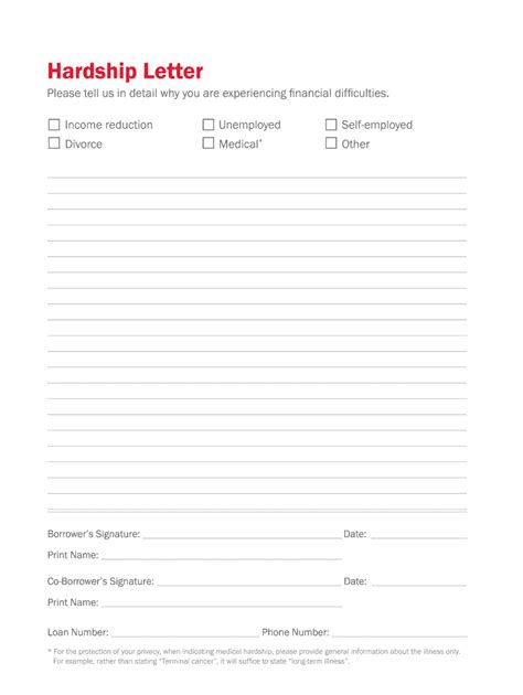 Hardship Letter Fill Out And Sign Online Dochub