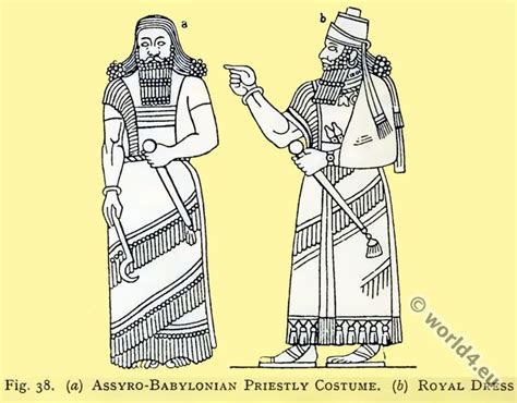 Assyrian Babylonian Costume History Mesopotamia Mesopotamia